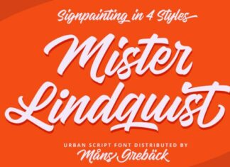 Mister Lindquist Font