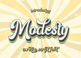 Modesty Font