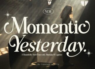 Momentic Yesterday Font