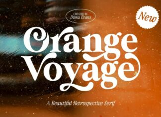 Orange Voyage Font