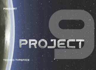 Project 9 Font