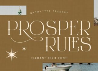 Prosper Rules Font
