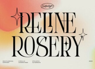 Reline Rosery Font
