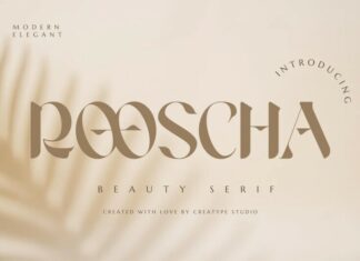 Rooscha Serif Font
