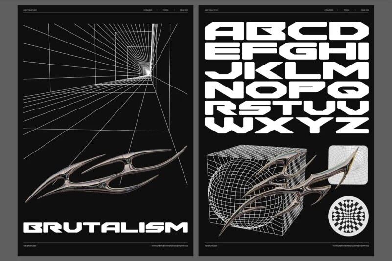 Y2K Brutalism Font - Download Free Font