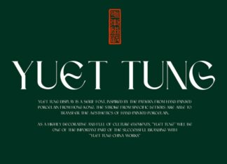 Yuet Tung Typeface