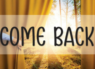 Come Back Display Font