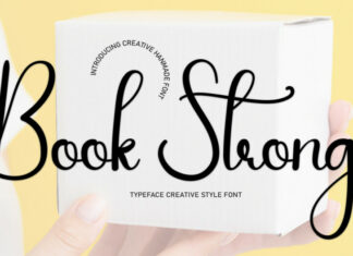 Book Strong Font