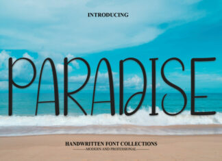 Paradise Display Font