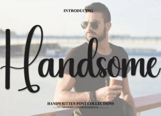 Handsome Script Font