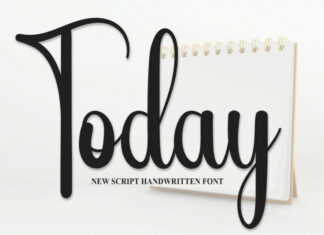 Today Script Font