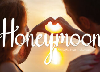 Honeymoon Script Font