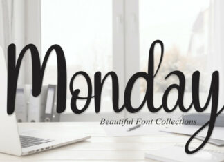Monday Handwritten Typeface