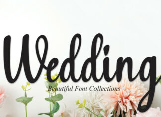 Wedding Handwritten Typeface