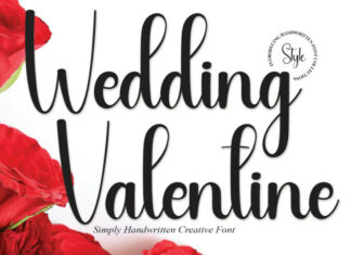 Wedding Valentine Font
