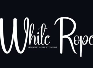 White Rope Script Font