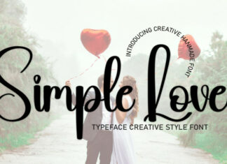 Simple Love Script Font
