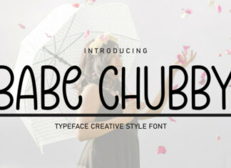 Babe Chubby Display Font