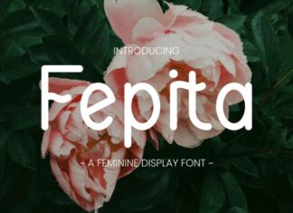 Fepita Display Font