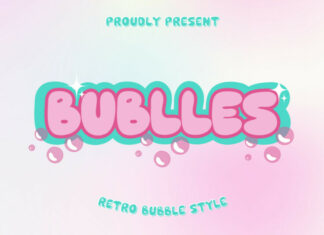 Bublles Font