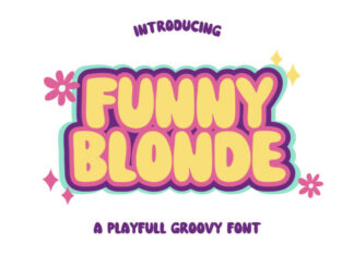 Funny Blonde Font