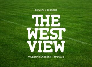 The West View Font