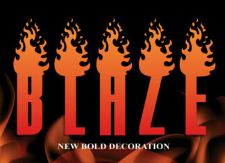 Blaze Display Font