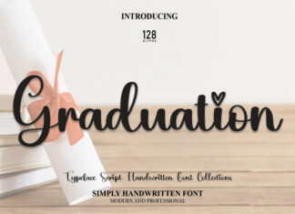 Graduation Script Typeface