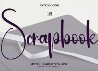 Scrapbook Script Font