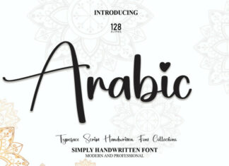 Arabic Script Font