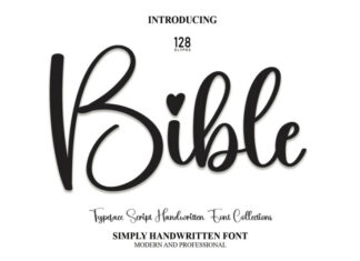 Bible Script Font
