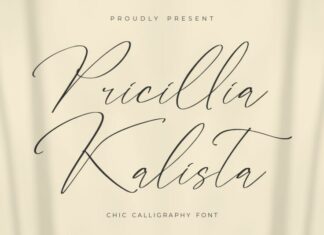 Pricillia Kalista Font