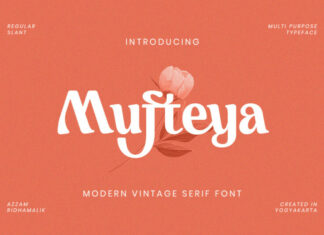 Mufteya Serif Font