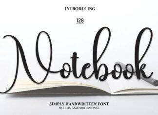 Notebook Script Typeface