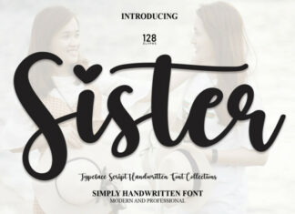 Sister Script Font