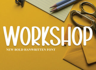 Workshop Display Font