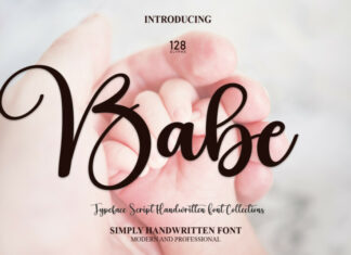 Babe Script Font