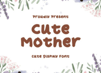 Cute Mother Font