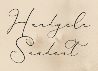 Hardyela Sandert Font