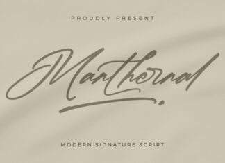 Manthernal Font