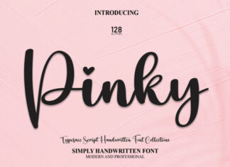 Pinky Script Font