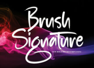 Brush Signature Typeface