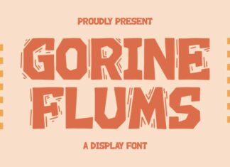 Gorine Flums Font