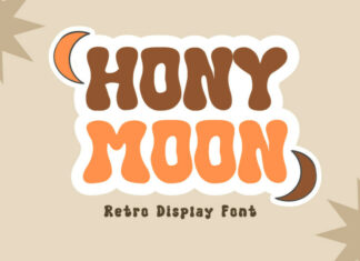 Hony Moon Font