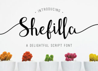 Shefilla Script Font