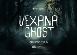 Vexana Ghost Font