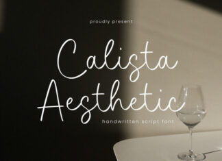 Calista Aesthetic Font