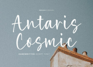 Antaris Cosmic Font