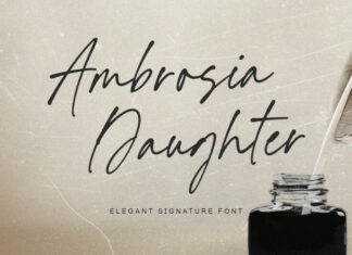 Ambrosia Daughter Font