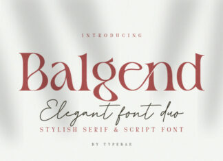 Balgen Elegant Font